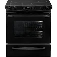Frigidaire 30in Electric Slide In Range - Black (CFES3025LB)