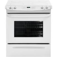 Frigidaire 30in Electric Slide In Range - White (CFES3025LW)