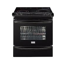 Frigidaire Gallery 30in Self Cleaning Electric Slide-In Range - Black (CGES3065KB)