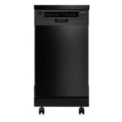Frigidaire 18in Portable Dishwasher - Black (FFPD1821MB)