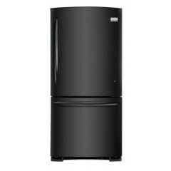 Frigidaire Gallery 22.8 cu ft Bottom Mount Refrigerator - Black (FG2I2334NE)