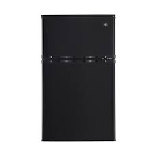 GE 20in Compact Refrigerator - Black on Black (GMX03BLFBBC)