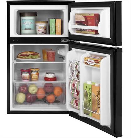 GE 20in Compact Refrigerator - CleanSteel (GMX03BLFBSC)