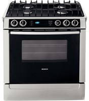 Bosch 30in Dual Fuel Slide In Range - Stainless Steel (HDI7052C)