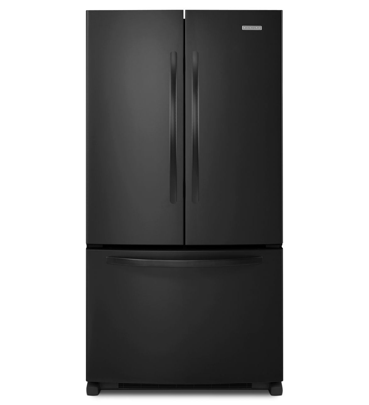 KitchenAid 36in French Door Refrigerator - Black (KBFS20ECBL)