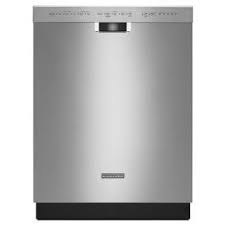 KitchenAid 24in Integrated Dishwasher with Pocket Handle - Stainless Steel (KDFE104DSS) - PROMO  May 29 - July 2