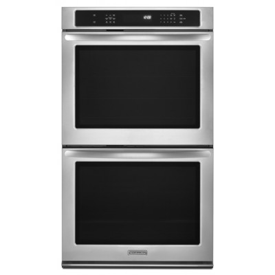 KitchenAid 27in Built In Double Wall Oven - Stainless Steel (KEBS279BSS)