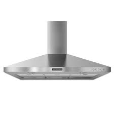 KitchenAid 36in Wall Mount Chimney Hood - Stainless Steel (KXW2336YSS)