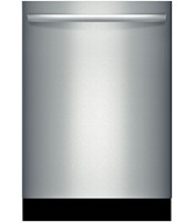 Bosch 24in 800 Plus Series Bar Handle Dishwasher - Stainless Steel (SHX9ER55UC)