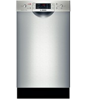 Bosch 18in Recessed Handle Dishwasher - Stainless Steel (SPE5ES55UC)
