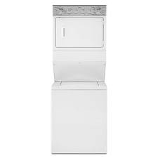 Maytag Full-Size Stacked Washer/Electric Dryer - White (YMET3800XW)