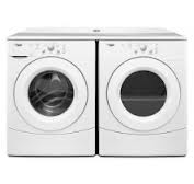 Amana Stackable Washer & Electric Dryer - White (YNFW7300WW & YNED7300WW)